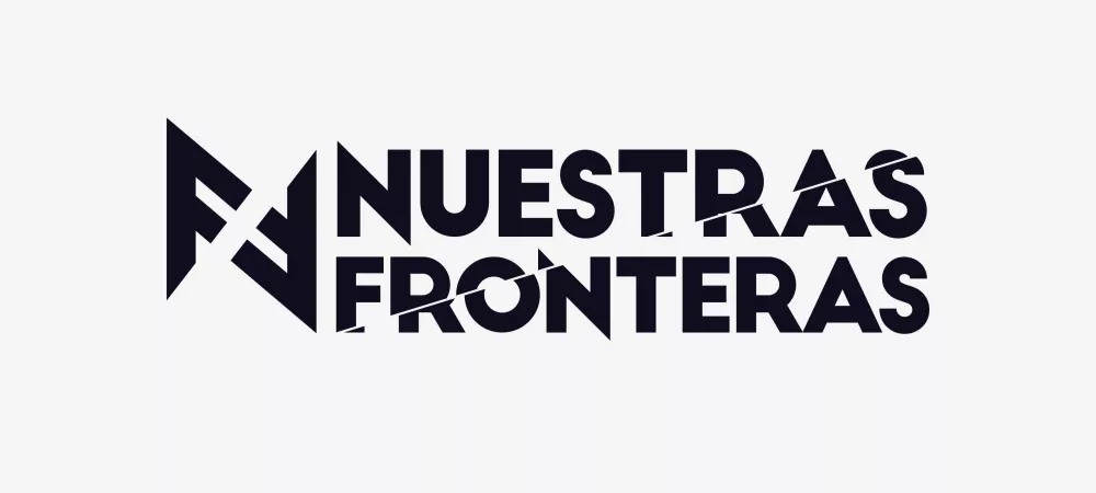 Nuestras Fronteras Logo Blanco