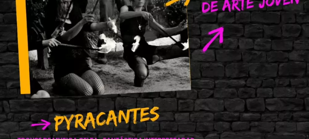 Flyer presentación por el Arte Joven en la UNLa