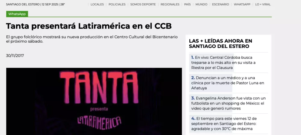 nota en diario panorama