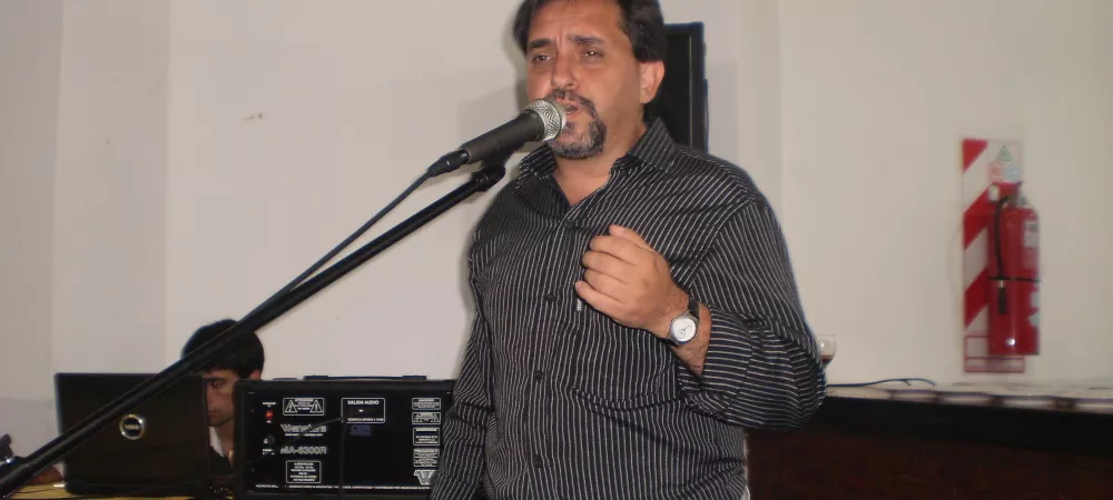 Cantando para un evento privado