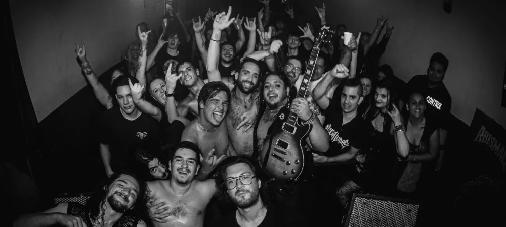 Junto a nuestro público marplatense luego de una acalorada fiesta en Vinoteca Perrier