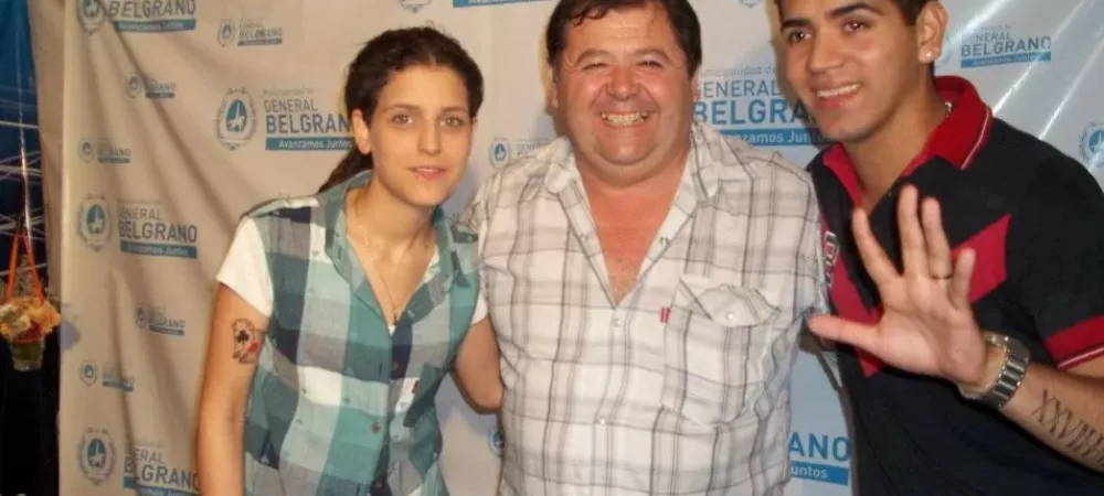 Actuacion Gral Belgrano junto a Los Palmeras