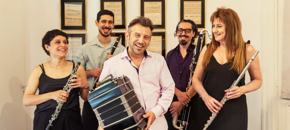 QUINTETO DE ACADEMIA tango y música argentina para bandoneón, flauta, oboe, clarinete y clarinete bajo