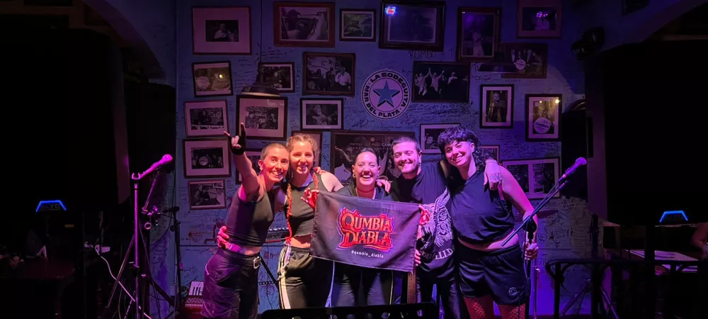 Qümbia Diabla, competencia de bandas en "La Bodeguita" Mar del Plata 2025