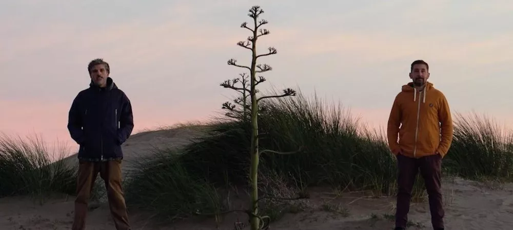 foto en la costa atlantica