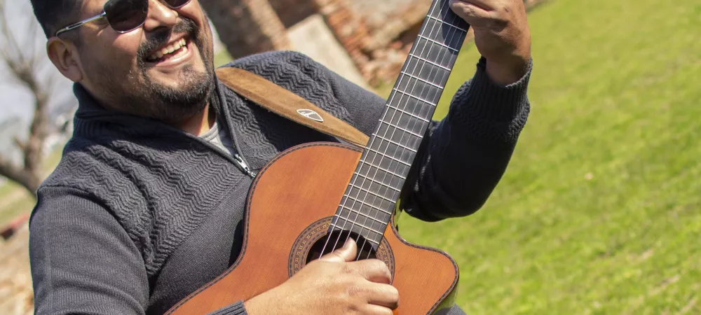Foto tomada mientras se realizaba la grabación de "Aquellas tardes" Museo Fuerte Barragán. Ensenada.